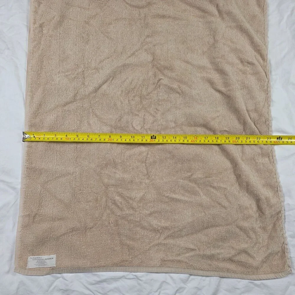 Vintage 70's The Design Works Of Bedford Stuyvesant For Martex Towel Butterfly
